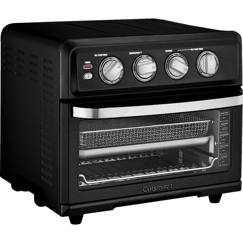 Cuisinart AirFryer Toaster Oven with Grill Matte Black with 1 Year Warranty