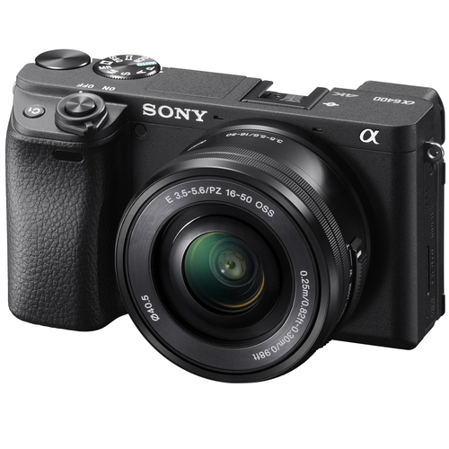 Sony a6400 Mirrorless APS-C Interchangeable-Lens Camera with 16-50mm