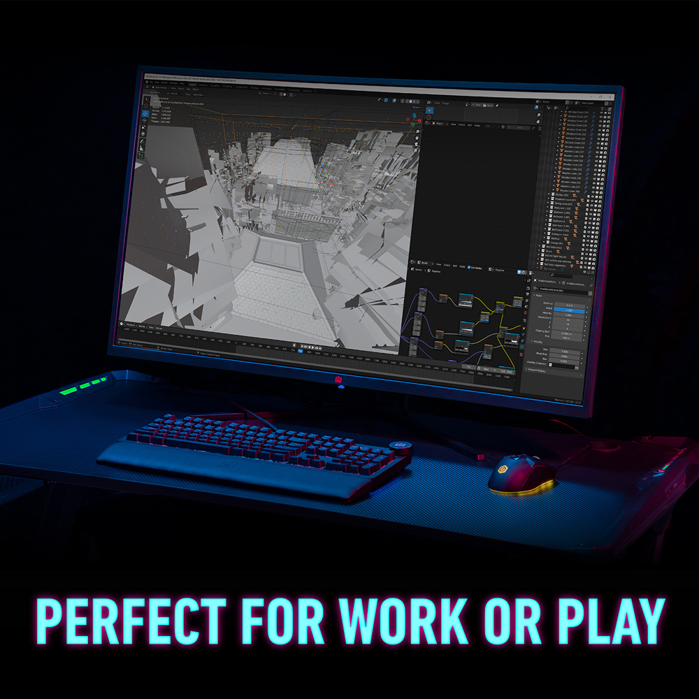 YOU・SHI YS CR39ViewMAX Pro 39 Inch Black Monitor | HDR400, 2560x1440 Resolution - Shop