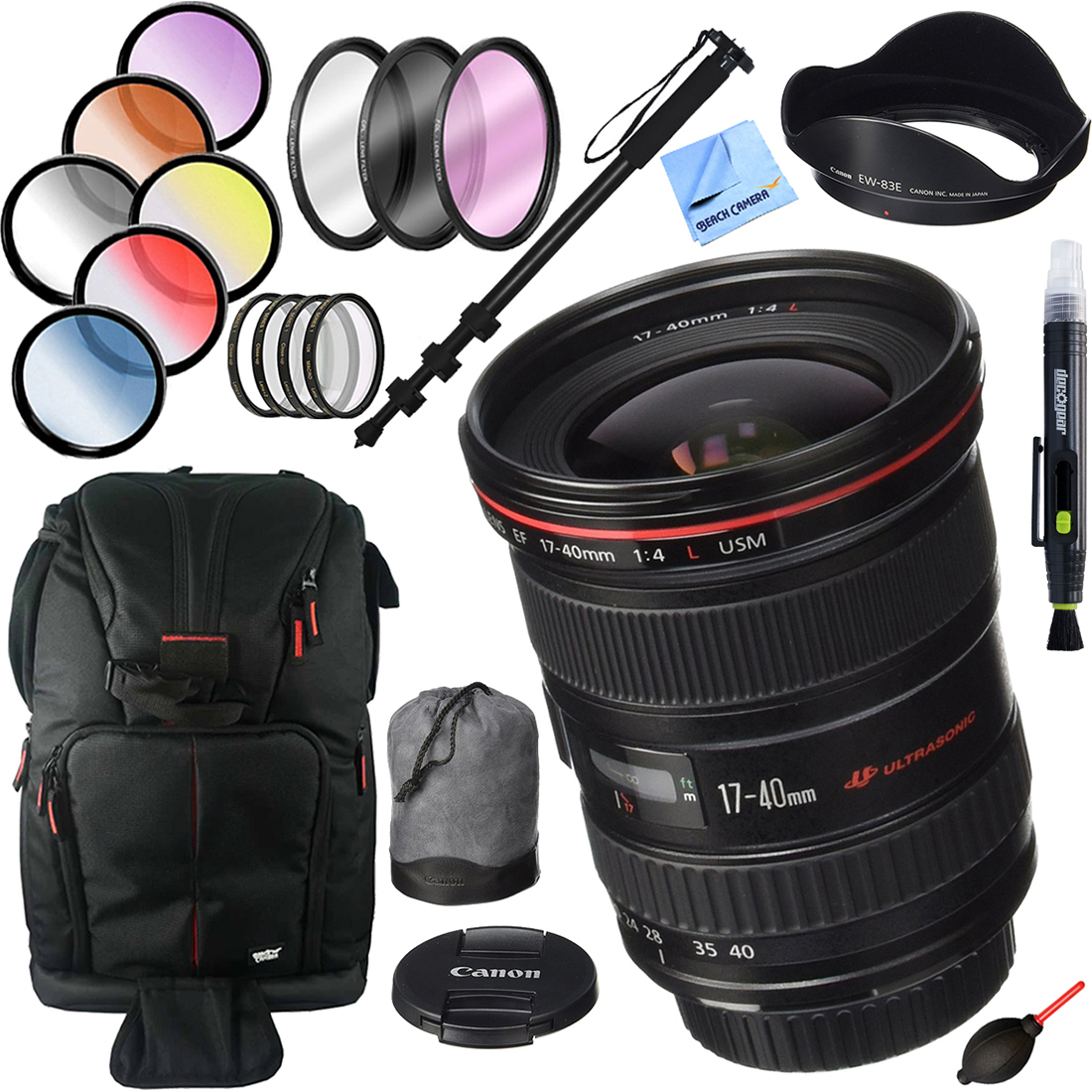 Canon EF 24-105mm f//4L is USM Autofocus Lens Canon EF 24-70mm f//4L is USM Lens 77mm Pro Series Multi-Coated High Resolution Digital Ultraviolet Filter for Canon EF 17-40mm f//4L USM Lens